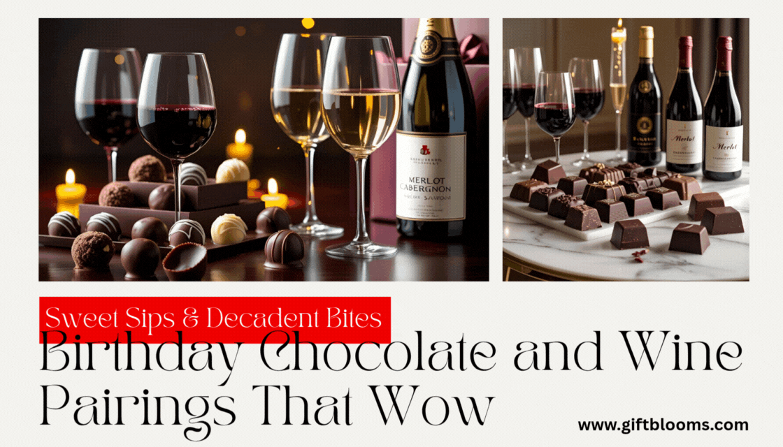 Sweet Sips & Decadent Bites: Birthday Chocolate and Wine Pairings That Wow
